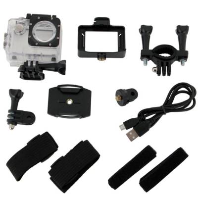 Экшн-камера Digma DiCam 300, серая