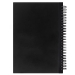 Ежедневник Notera Maxi, недатированный, черный