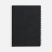 Ежедневник Notera Maxi, недатированный, черный