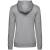 Толстовка с капюшоном женская Hoodie, серый меланж