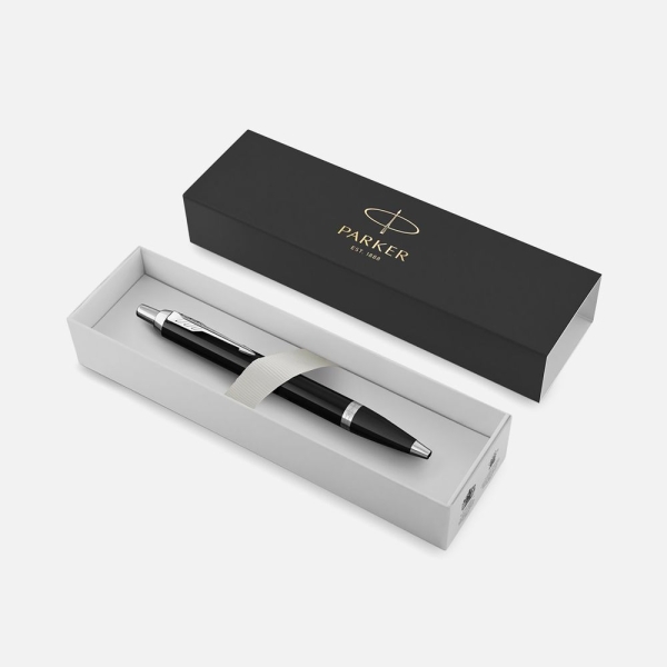 Ручка шариковая Parker IM Core Black CT, черная