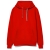 Толстовка с капюшоном Kirenga Heavy, красная (алая)
