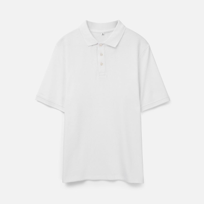 Рубашка поло унисекс Upswing, белая