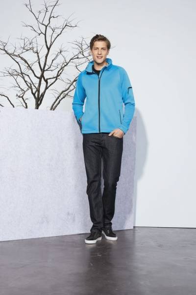 Куртка флисовая мужская New Look Men 250, бирюзовая