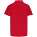 Рубашка поло унисекс Pitcher, красная