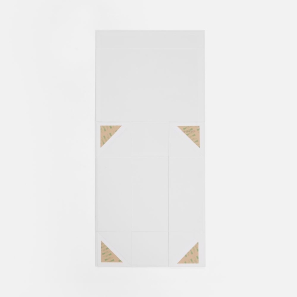 Коробка складная Quadra Fold, белая