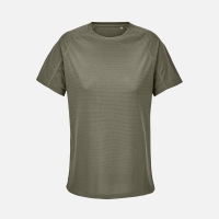 Футболка спортивная женская Vortex Women, темный хаки