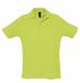 Рубашка поло мужская Summer 170, зеленое яблоко