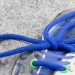 Круглый шнур Lasso L, синий, 110 см