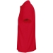Рубашка поло унисекс Pitcher, красная