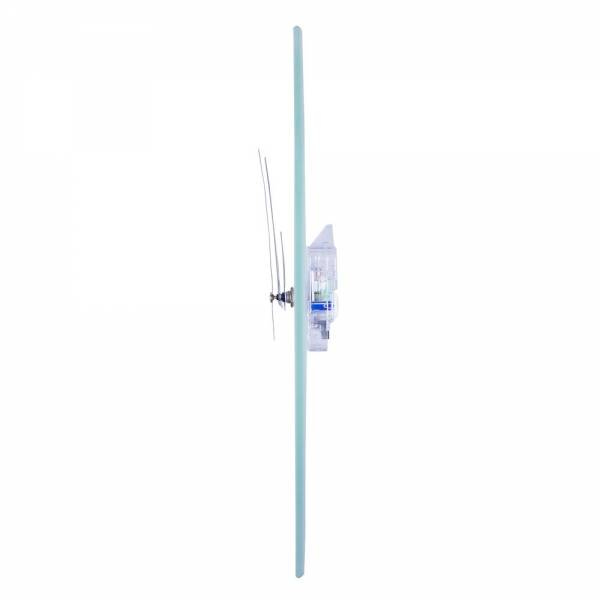 Часы стеклянные на заказ Time Wheel