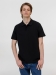 Рубашка поло унисекс Pulse, черная