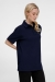 Рубашка поло унисекс Senti, темно-синяя