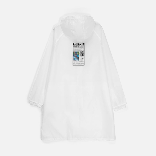 Дождевик Rainman Zip Pro, белый