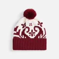 Шапка Wintertude, красная с белым