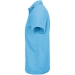 Рубашка поло унисекс Pitcher, ярко-бирюзовая