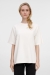 Футболка оверсайз унисекс Avenu, молочно-белая