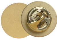 Значок металлический под заливку (d=25 мм), заготовка